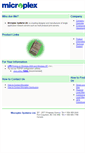 Mobile Screenshot of microplex.com
